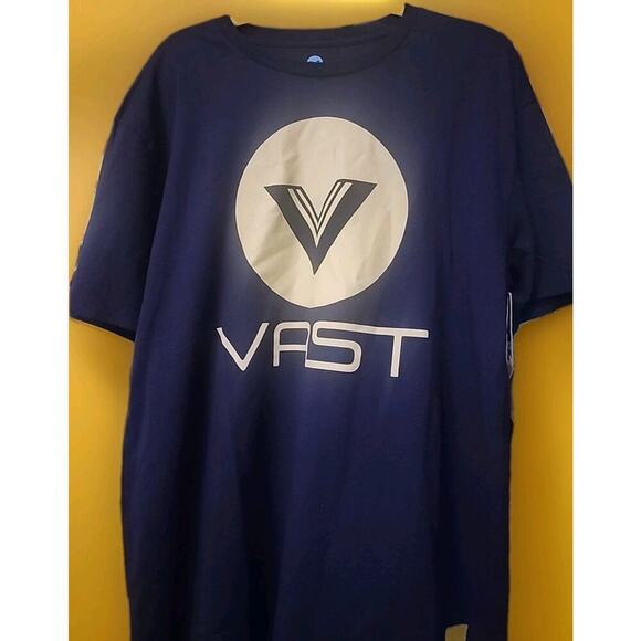 Vast Circle Logo Tee NEW NWT Skateboard Surfer Beach A126 XL Excellent - Picture 1 of 6